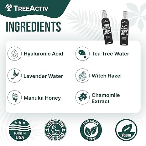 TreeActiv Oil-Free Advanced Skin Repair Serum 2 fl oz