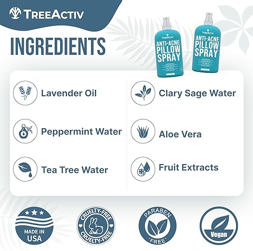 TreeActiv Anti-Acne Pillow Spray 4 fl oz