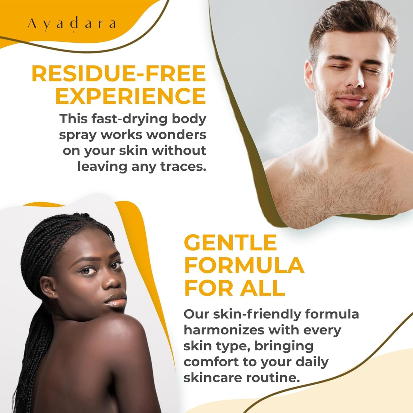 Ayadara Acne Treatment Body Spray 4 fl oz (3 Pack)