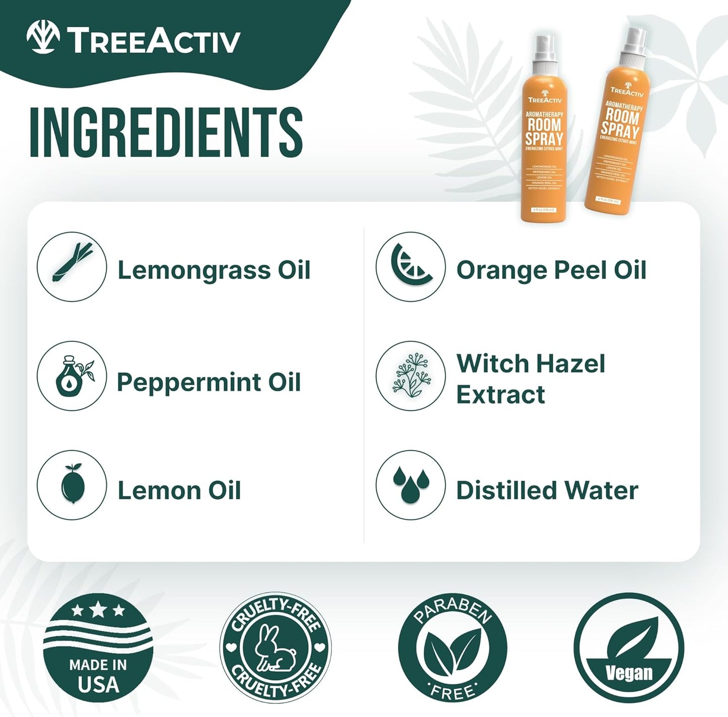 TreeActiv Aromatherapy Room Spray 4 fl oz