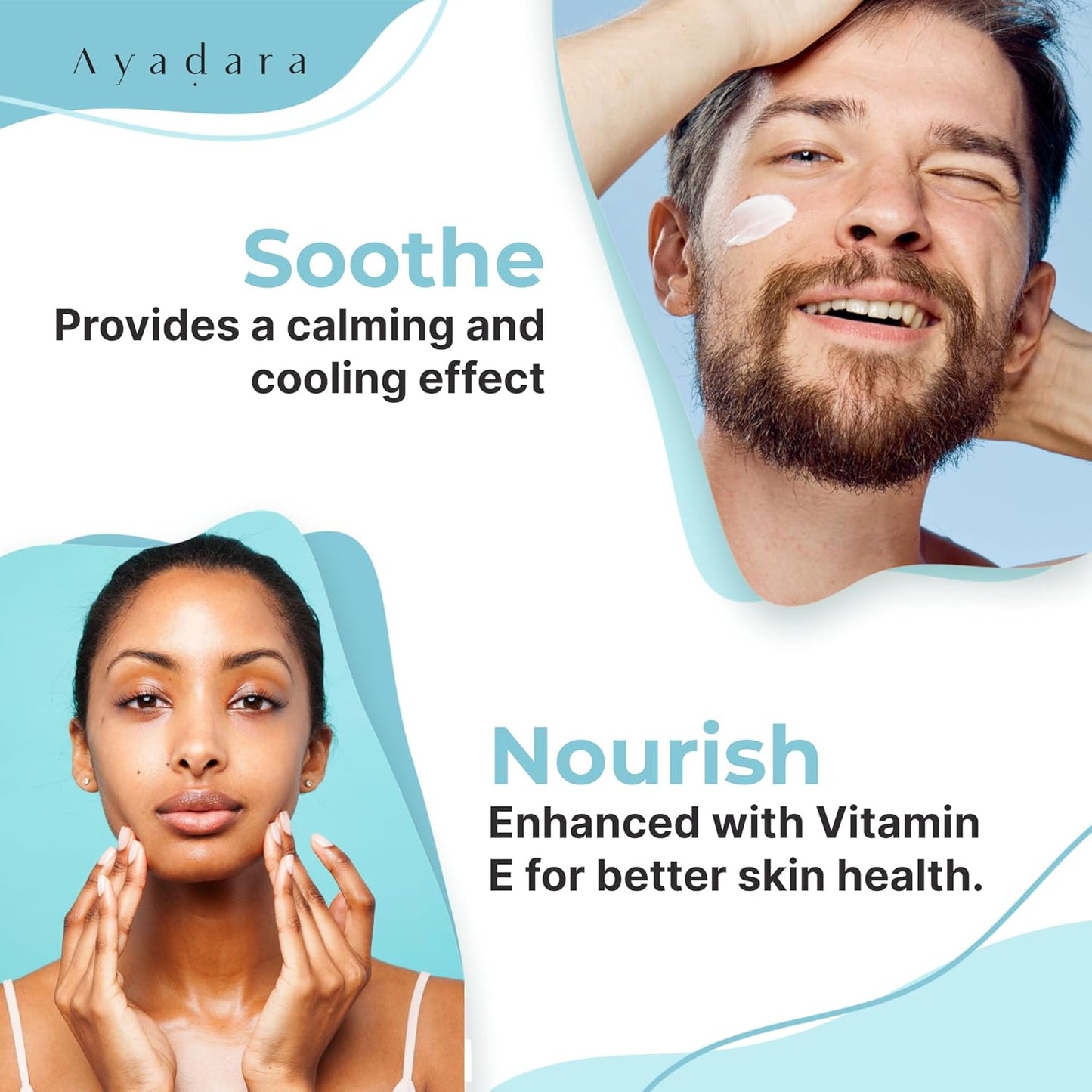 Ayadara Breakout Warrior Acne Cream Moisturizer for Face and Body 2 fl oz