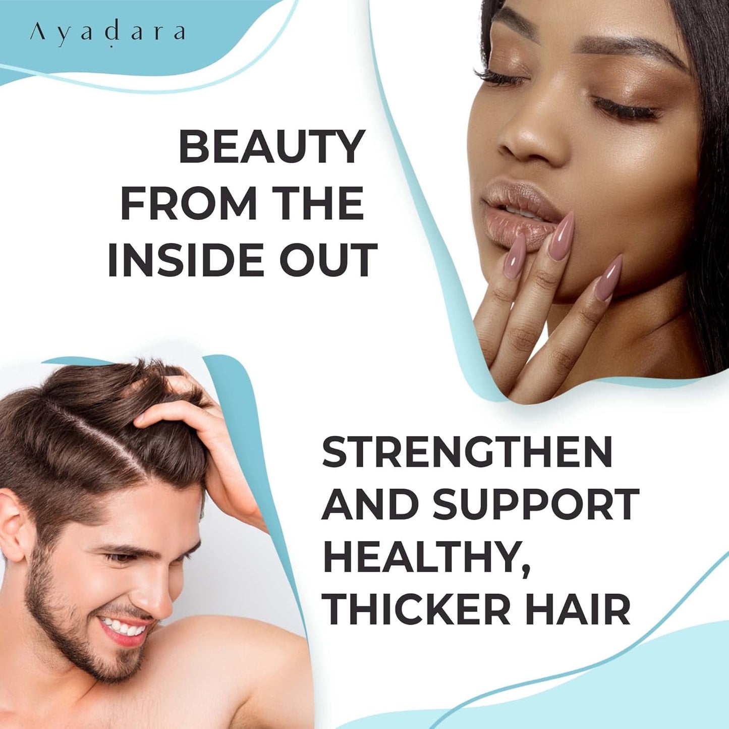 Ayadara Hair Skin and Nails Vitamins 60 Capsules
