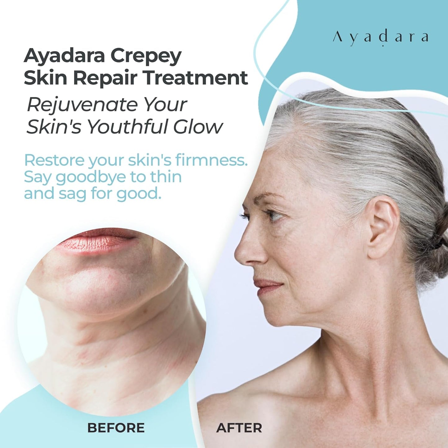 Ayadara Crepey Skin Repair Treatment 8oz