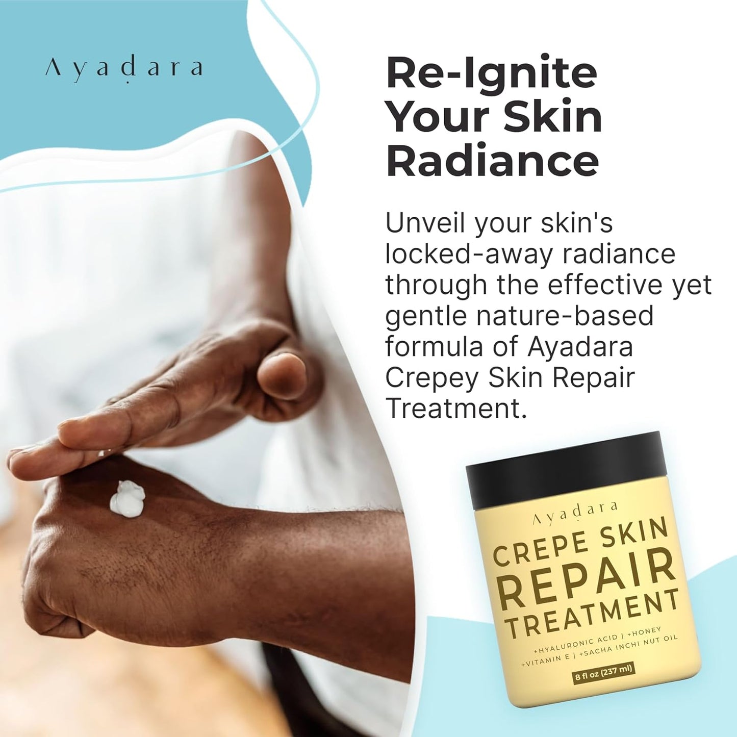 Ayadara Crepey Skin Repair Treatment 8oz