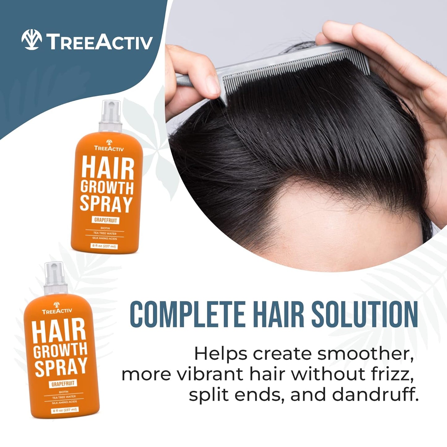 TreeActiv Grapefruit & Lemongrass Nourishing Hair Tonic 8 fl oz