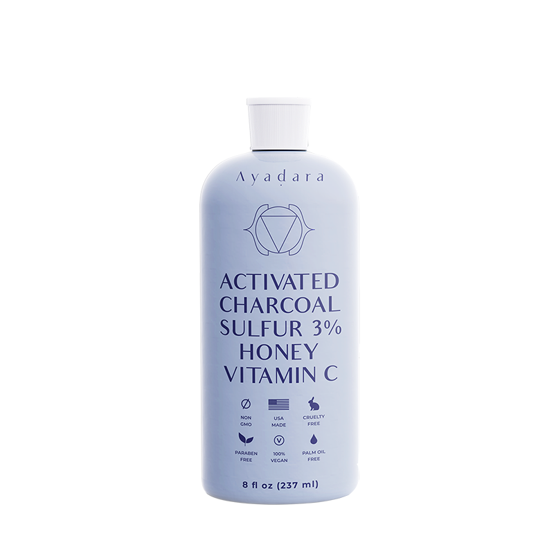 Ayadara Acne Charcoal Face Wash 8 fl oz