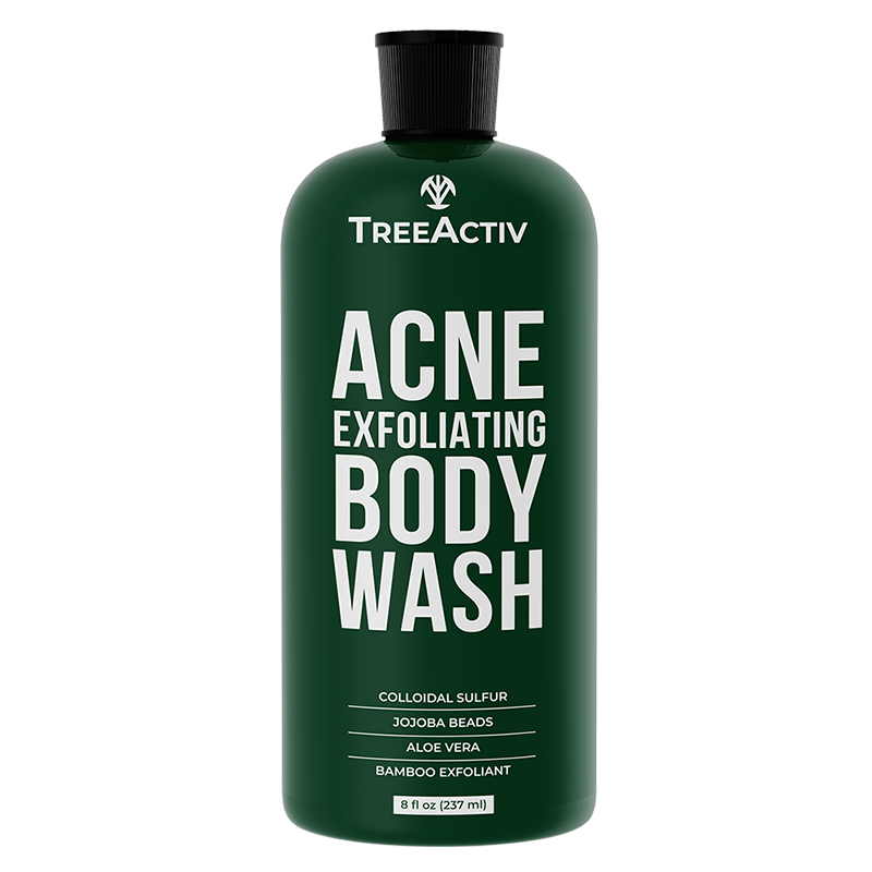 TreeActiv Anti-Acne Exfoliating Body Wash 8 fl oz
