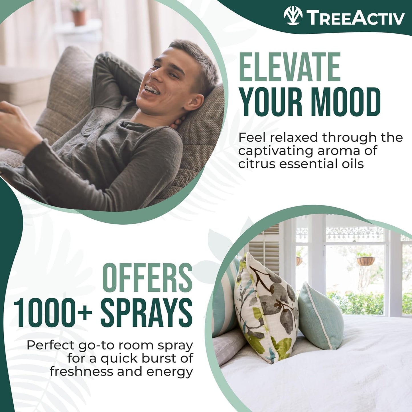TreeActiv Aromatherapy Room Spray 4 fl oz