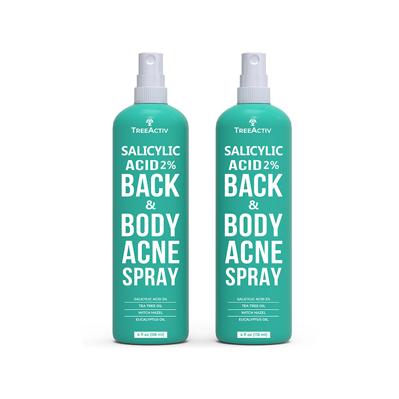 TreeActiv Acne Body Spray 4 fl oz (Pack of 2)
