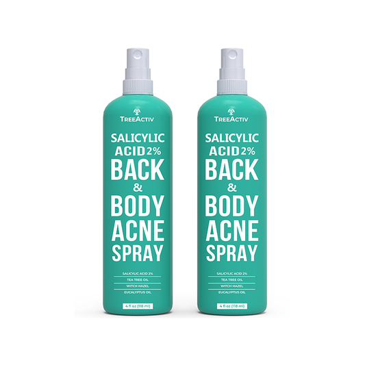 TreeActiv Acne Body Spray 4 fl oz (Pack of 2)