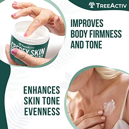 TreeActiv Crepey Skin Repair Treatment 8 fl oz | Firming Cream with Hyaluronic Acid