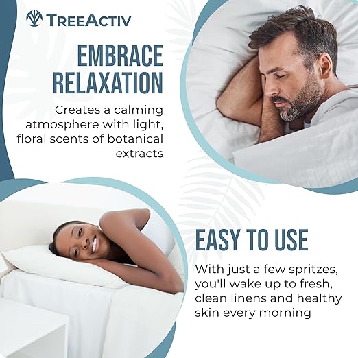 TreeActiv Anti-Acne Pillow Spray 4 fl oz | Transform Your Bedtime