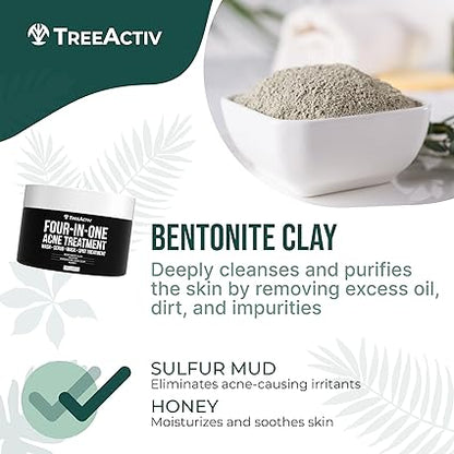 TreeActiv Four-in-One Acne Treatment 4 fl oz