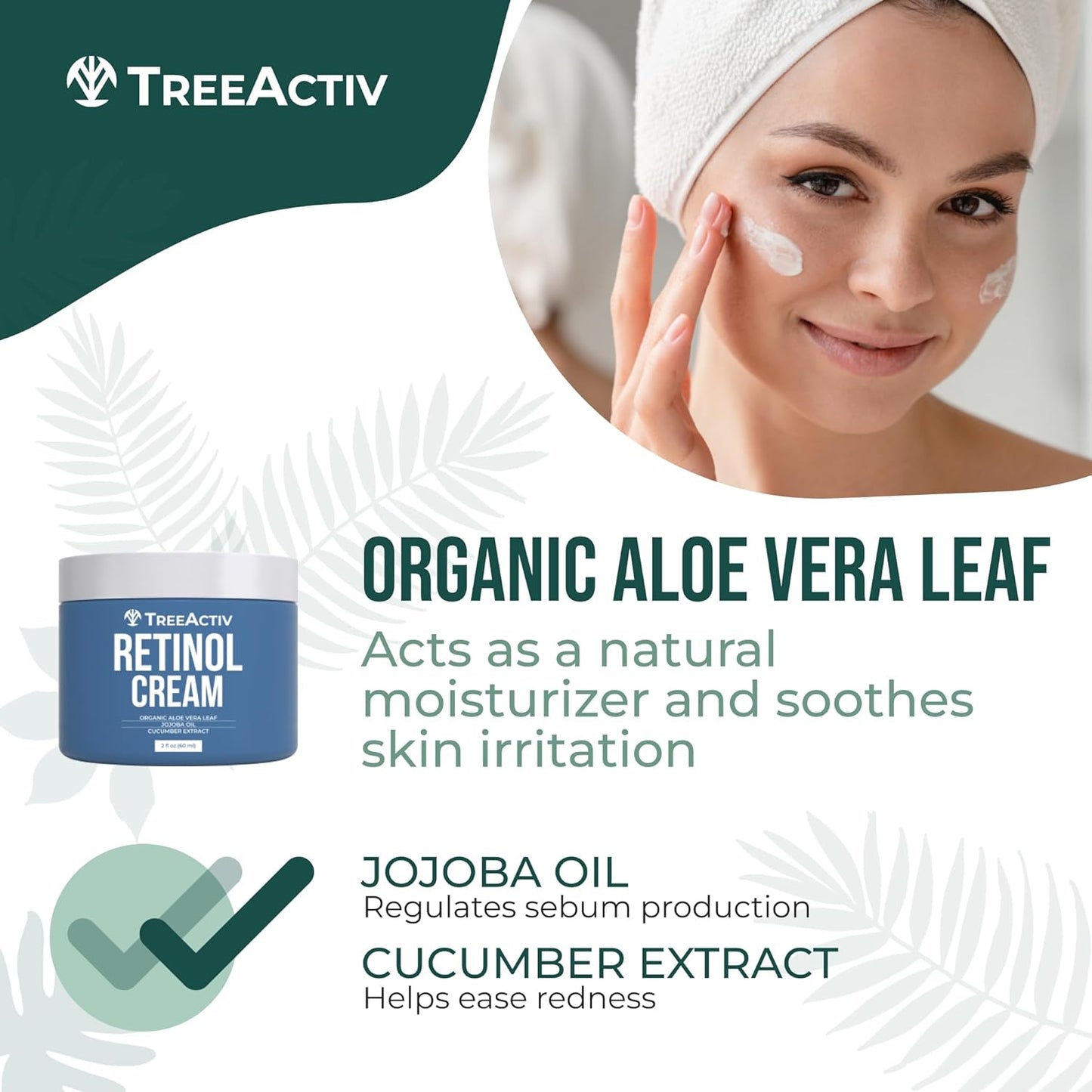 TreeActiv Retinol Cream 2 oz