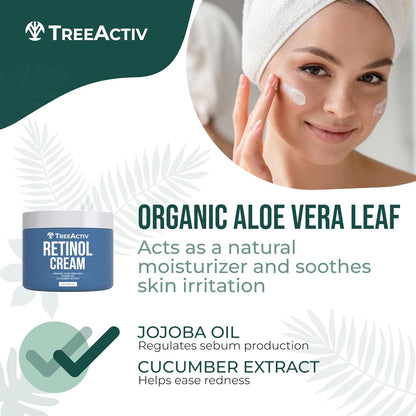 TreeActiv Retinol Cream 2 oz