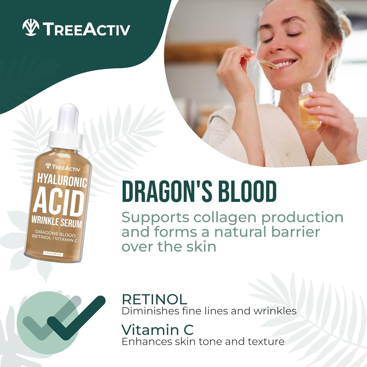 TreeActiv Anti Wrinkle Serum 1 fl oz