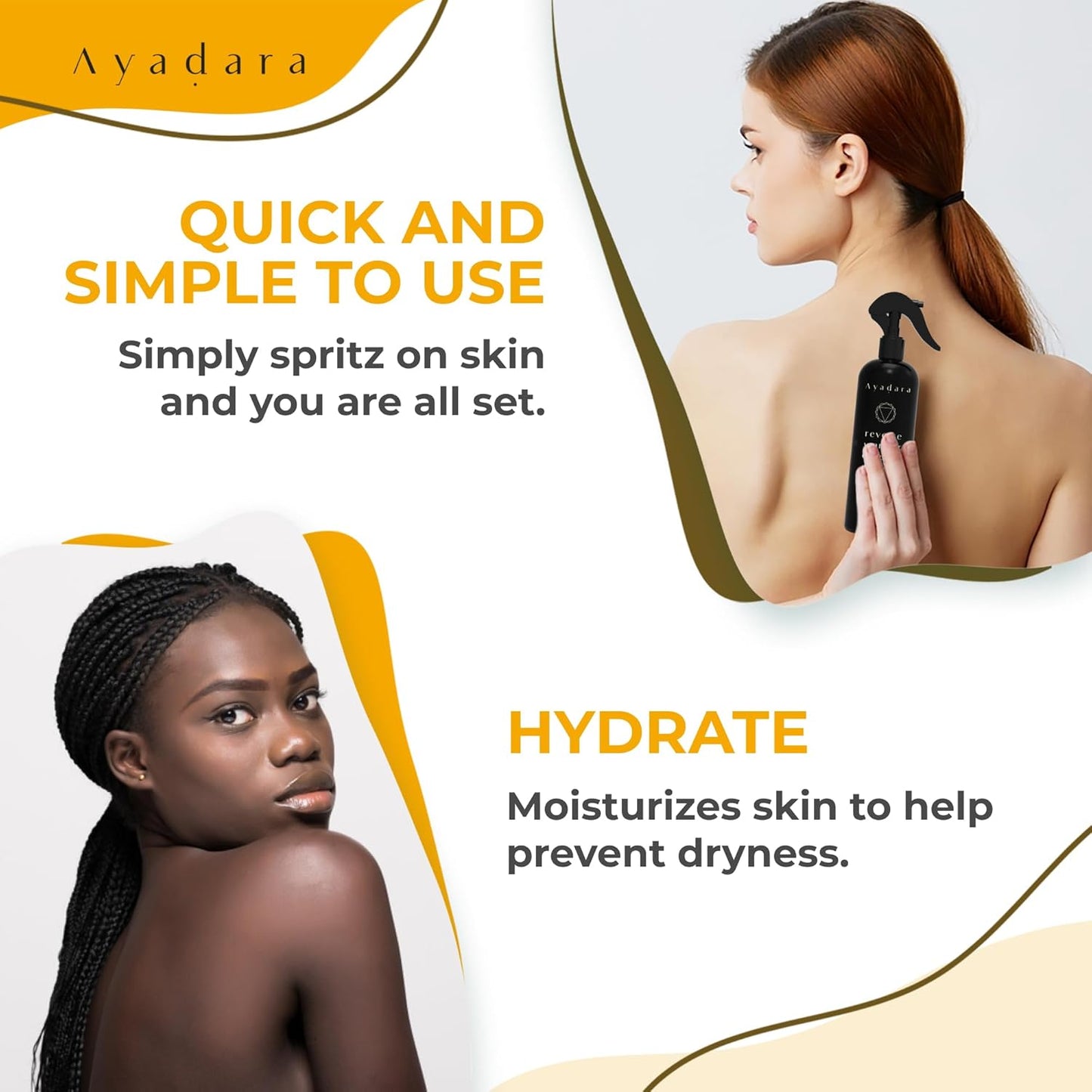 Ayadara Reverse Warrior Acne Treatment Body Spray 8 fl oz