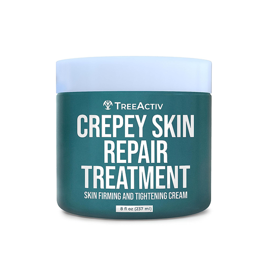 TreeActiv Crepey Skin Repair Treatment 8 fl oz | Firming Cream with Hyaluronic Acid