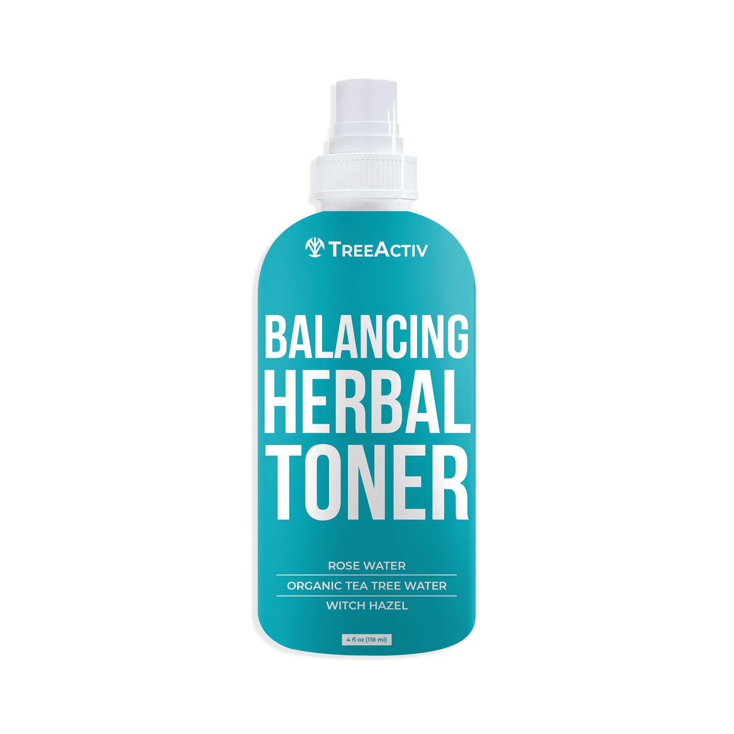 TreeActiv Balancing Herbal Toner 4 fl oz | Natural Skin pH Balancer